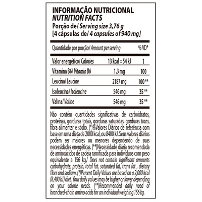 BCAA Integralmédica BCAA Top - 240 Cápsulas - Foto 2