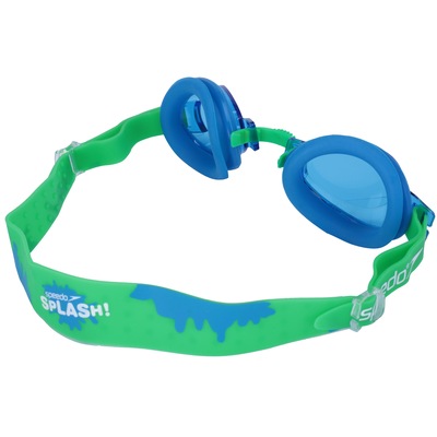 Kit de Natação Speedo Splash com Óculos + Touca + Bastão Flexível Jacaré - Infantil - Foto 3