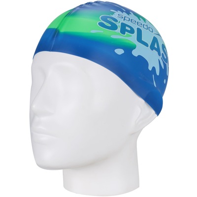 Kit de Natação Speedo Splash com Óculos + Touca + Bastão Flexível Jacaré - Infantil - Foto 5