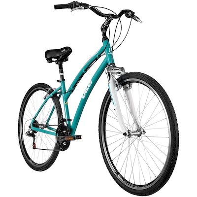 Bicicleta Caloi 700 - Aro 700 - Freio V-Brake - Câmbio Traseiro Shimano - 21 Marchas - Feminina - Foto 2