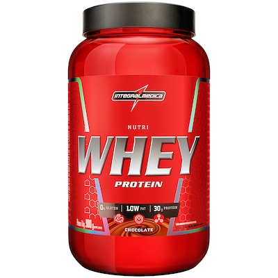 Whey Protein Integralmédica Chocolate Nutri 900g - Foto 1