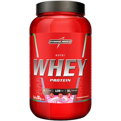 Whey Protein Integralmédica Morango Nutri - 900g - Foto 1