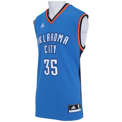 Camiseta Regata adidas NBA Thunder Road Durant - Masculina - Foto 3