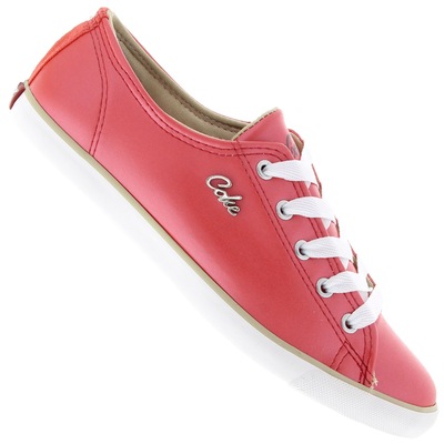 Tênis Coca-Cola The Best Leather Metal - Feminino - Foto 1