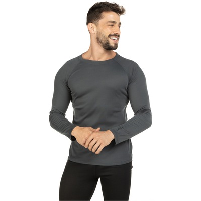 Camisa Segunda Pele Manga Longa Nord Outdoor Under Basic - Masculina - Foto 2