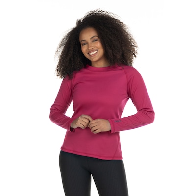 Camisa Segunda Pele Manga Longa Nord Outdoor Under Basic - Feminina - Foto 2