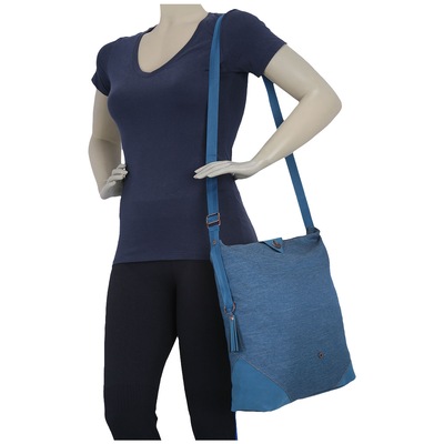 Bolsa adidas Denim Tote - Foto 5