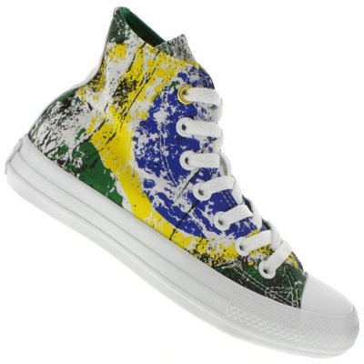Tênis Converse All Star CT AS Print Hi Brasil – Masculino - Foto 1