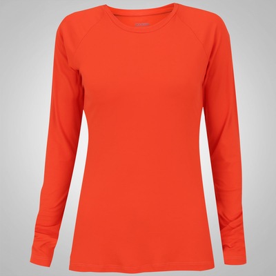 Camiseta Manga Longa com Proteção Solar UV50+ Oxer Custom - Feminina - Foto 1