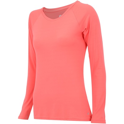 Camiseta Manga Longa com Proteção Solar UV50+ Oxer Custom - Feminina - Foto 4
