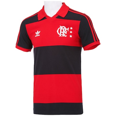 Camisa do Flamengo Retrô Anos 80 adidas - Foto 3