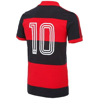 Camisa do Flamengo Retrô Anos 80 adidas - Foto 4