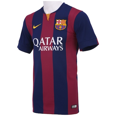 Camisa Nike Barcelona I 2014-2015 s/ nº - Foto 3