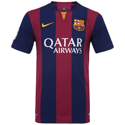 Camisa Nike Barcelona I 2014-2015 s/ nº - Foto 1