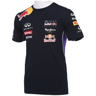 Camiseta Red Bull Linha Oficial - Masculina - Foto 3