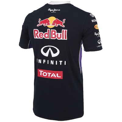Camiseta Red Bull Linha Oficial - Masculina - Foto 4