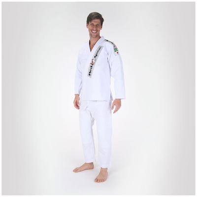 Kimono de Jiu-Jitsu Red Nose Top World – Adulto - Foto 3