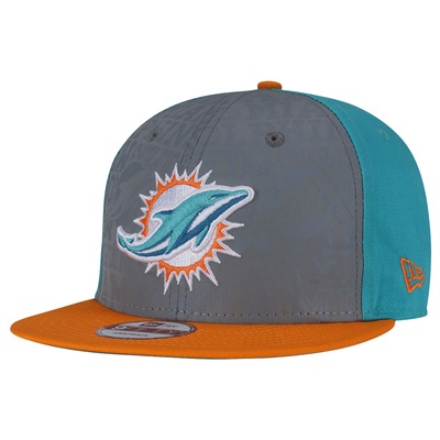 Boné Aba Reta New Era Miami Dolphins Draft Reflective NFL - Snapback - Adulto - Foto 4