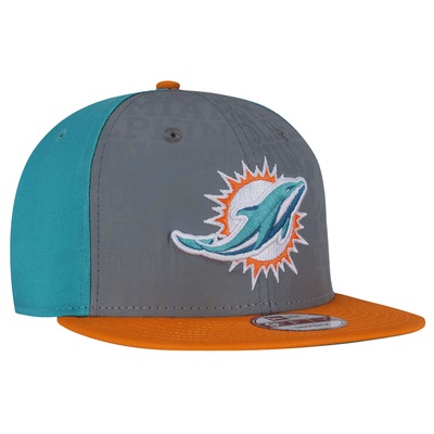 Boné Aba Reta New Era Miami Dolphins Draft Reflective NFL - Snapback - Adulto - Foto 5