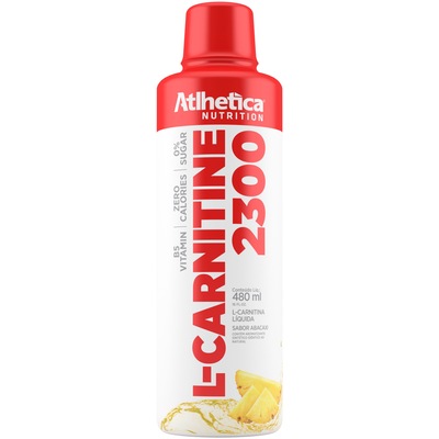 Carnitina Atlhetica L-Carnitine 2300 - Abacaxi - 480ml - Foto 1