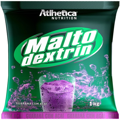 Maltodextrina Atlhetica Maltodextrin - Guaraná - 1Kg - Foto 1