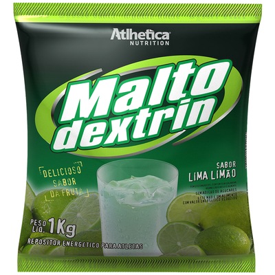 Maltodextrina Atlhetica Maltodextrin - Limão - 1Kg - Foto 1