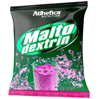 Maltodextrin Atlhetica - Uva - 1Kg - Foto 1