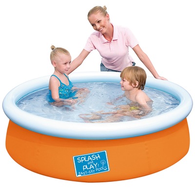 Piscina Inflável Bestway Fast Set Colors 477 Litros - Foto 1
