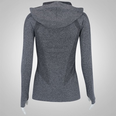 Camiseta Manga Longa com Capuz Oxer Seamless - Feminina - Foto 2