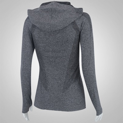 Camiseta Manga Longa com Capuz Oxer Seamless - Feminina - Foto 4