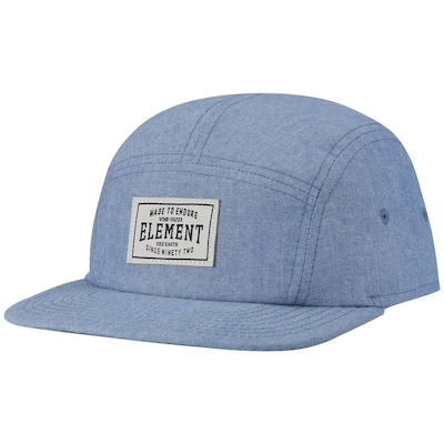 Boné Aba Reta Element Denim - Strapback - 5 Panel - Adulto - Foto 4