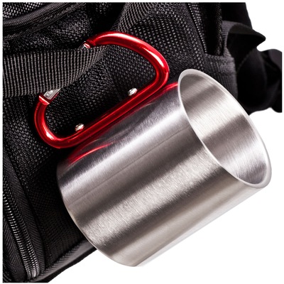 Caneca Adventure em Aço Inox Mosquetão Guepardo - Foto 3