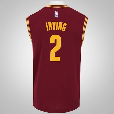 Camisesta Regata adidas NBA Cleveland Cavaliers Road Irving - Masculina - Foto 2