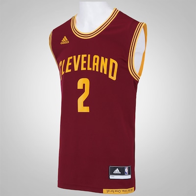Camisesta Regata adidas NBA Cleveland Cavaliers Road Irving - Masculina - Foto 3