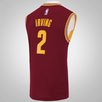 Camisesta Regata adidas NBA Cleveland Cavaliers Road Irving - Masculina - Foto 4