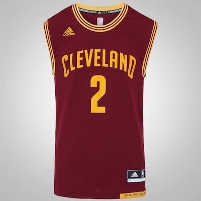 Camisesta Regata adidas NBA Cleveland Cavaliers Road Irving - Masculina - Foto 1