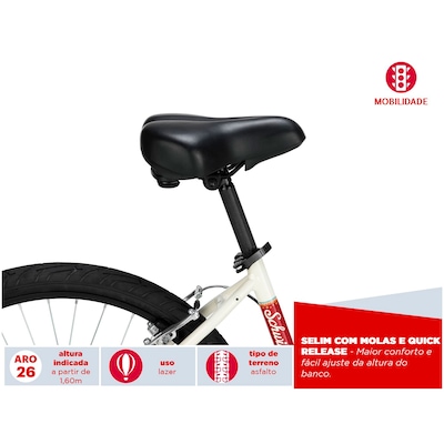 Bicicleta Schwinn Madison Aro 26 - Freios V-Brake - Câmbios Shimano - 21 Marchas - Feminina - Foto 4