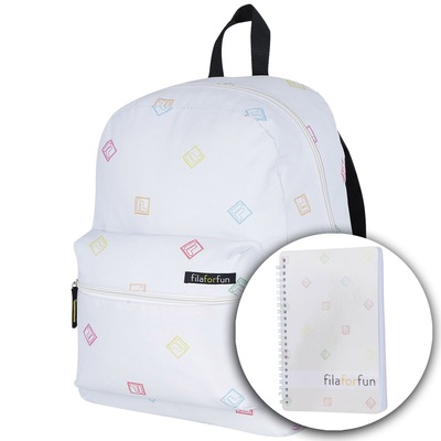 Mochila Fila For Fun com Caderno Espiral - Foto 1