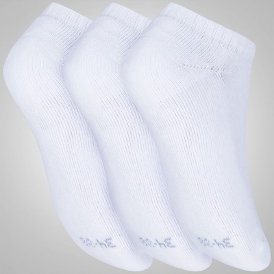Kit de Meias Sapatilha Oxer com 3 Pares - 34 a 38 - Adulto - Foto 2
