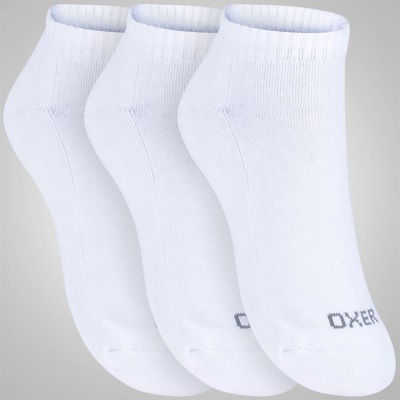 Meia Oxer Sapatilha Kit com 3 pares 39-44 - Adulto - Foto 3
