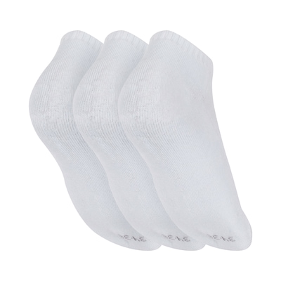 Kit de Meias Oxer Sapatilha com 3 Pares - 34 a 38 - Adulto - Foto 2