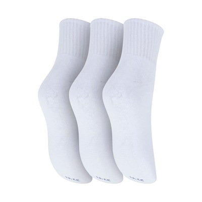 Kit 3 Pares de Meias Atoalhadas Cano Médio Tamanho 39-44 Casual Oxer Adulto - Foto 2