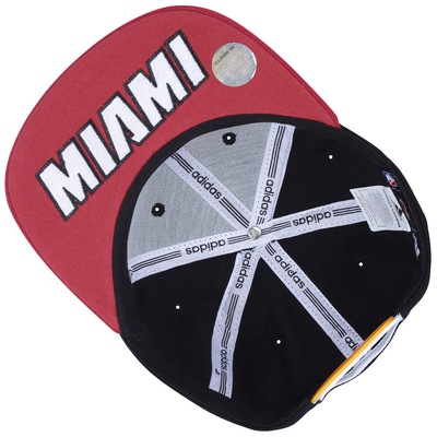Boné Aba Reta adidas Miami Heat - Snapback - Adulto - Foto 6