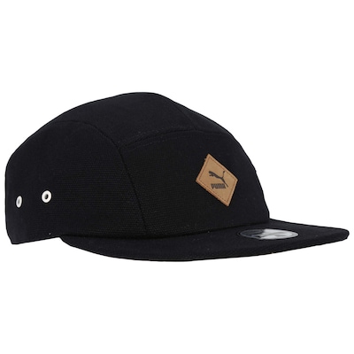 Boné Aba Reta Puma Fabric - Strapback - 5 Panel - Adulto - Foto 3