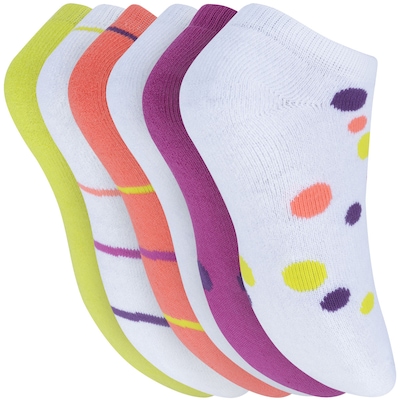 Meia Asics Sapatilha Kit com 6 Pares - Adulto - Foto 2