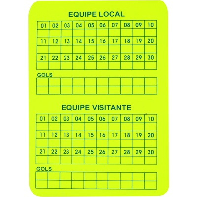 Kit de Cartões para Juiz de Futebol de Campo Poker - Foto 3