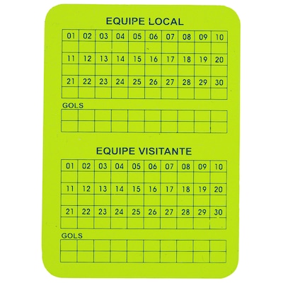 Kit de Cartões para Juiz de Futsal Poker - Foto 5