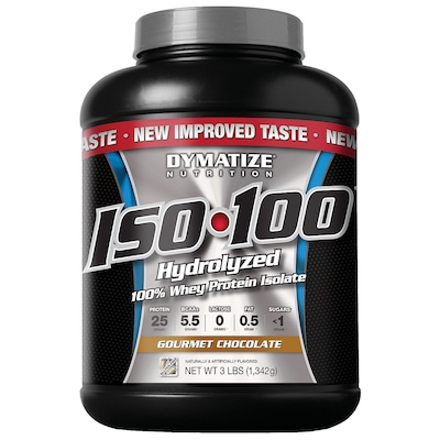 Whey Protein Isolado Dymatize ISO 100 Hydrolyzed - Chocolate - 1,34Kg - Foto 1