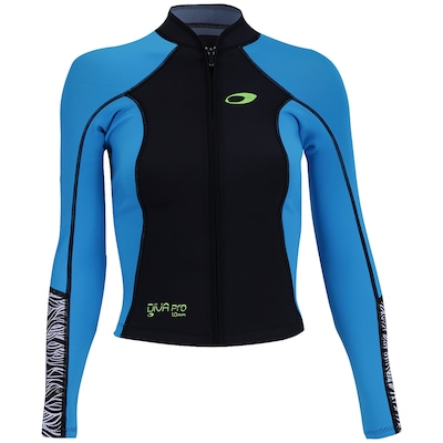 Camisa de Surf Manga Longa de Neoprene Mormaii Diva - 1,0mm - Feminina - Foto 1