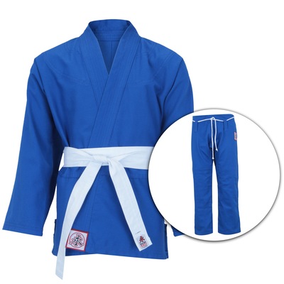 Kimono Keiko Judô/Jiu-Jitsu Reforçado Colors - Infantil - Foto 1